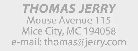 COLOP Stamp Mouse 20 — imprint