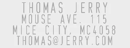 COLOP Portable Stamps Stamp Mouse 20 SET — imprint