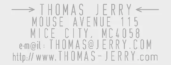 COLOP Portable Stamps Stamp Mouse 30 SET — imprint