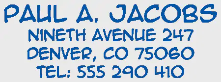 COLOP Portable Stamps EOS Pocket Stamp 20 — imprint