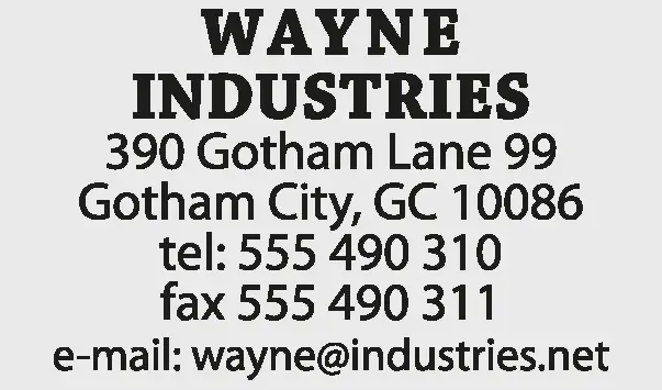 COLOP Rectangular EOS 35 — imprint