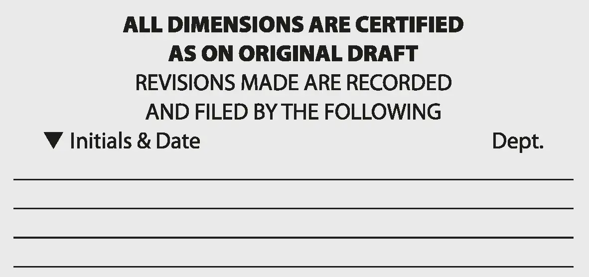COLOP X-Large EOS 110 — imprint