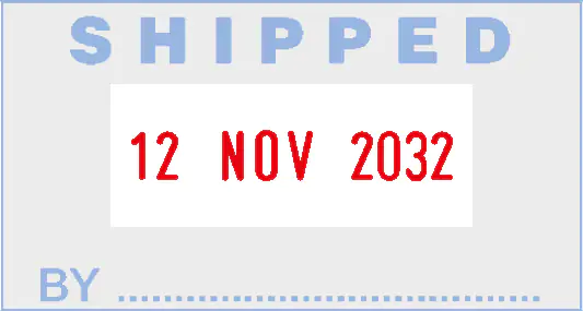 COLOP S 260 Tarih Kaşesi baskı