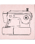 May & Berry Stamp - Sewing Machine