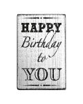 Vintage Stamp - Happy birthday to you