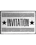 Vintage Stamp - Invitation - Stars