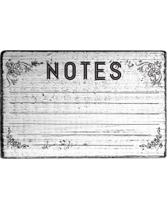 Vintage Stamp - Notes