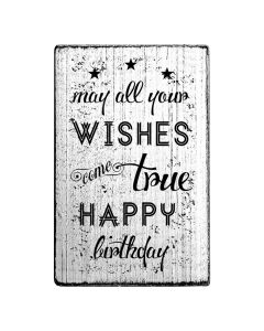 Vintage Stamp - may all your wishes come true
