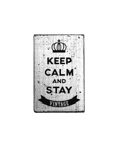 Vintage Stamp - Keep Calm and stay