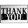 Vintage Stamp - Thank you