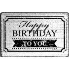Vintage Stamp - Happy birthday to you - Frame