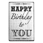Vintage Stamp - Happy birthday to you