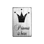 Vintage Stamp - Princess is born