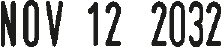 Sample imprint