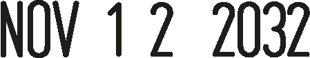 Sample imprint
