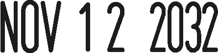 Sample imprint